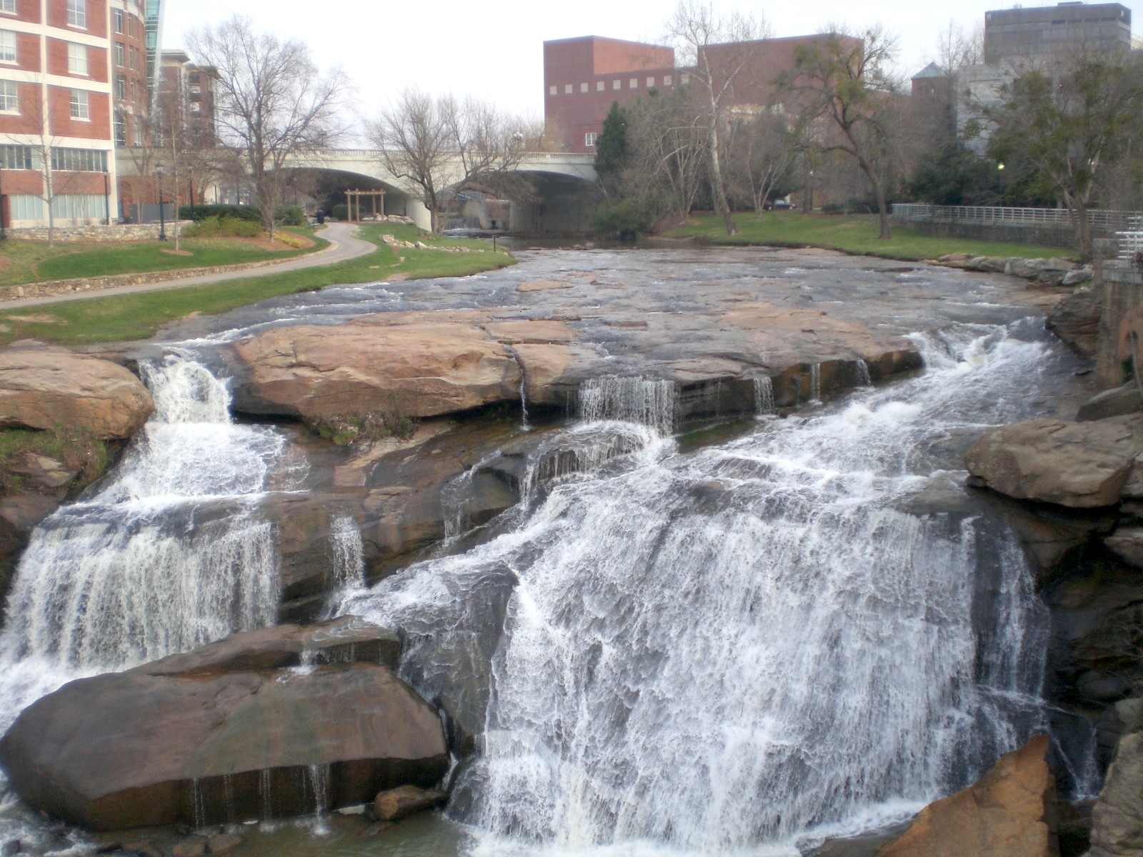 Falls Park on the Reedy in Greenville, South Carolina